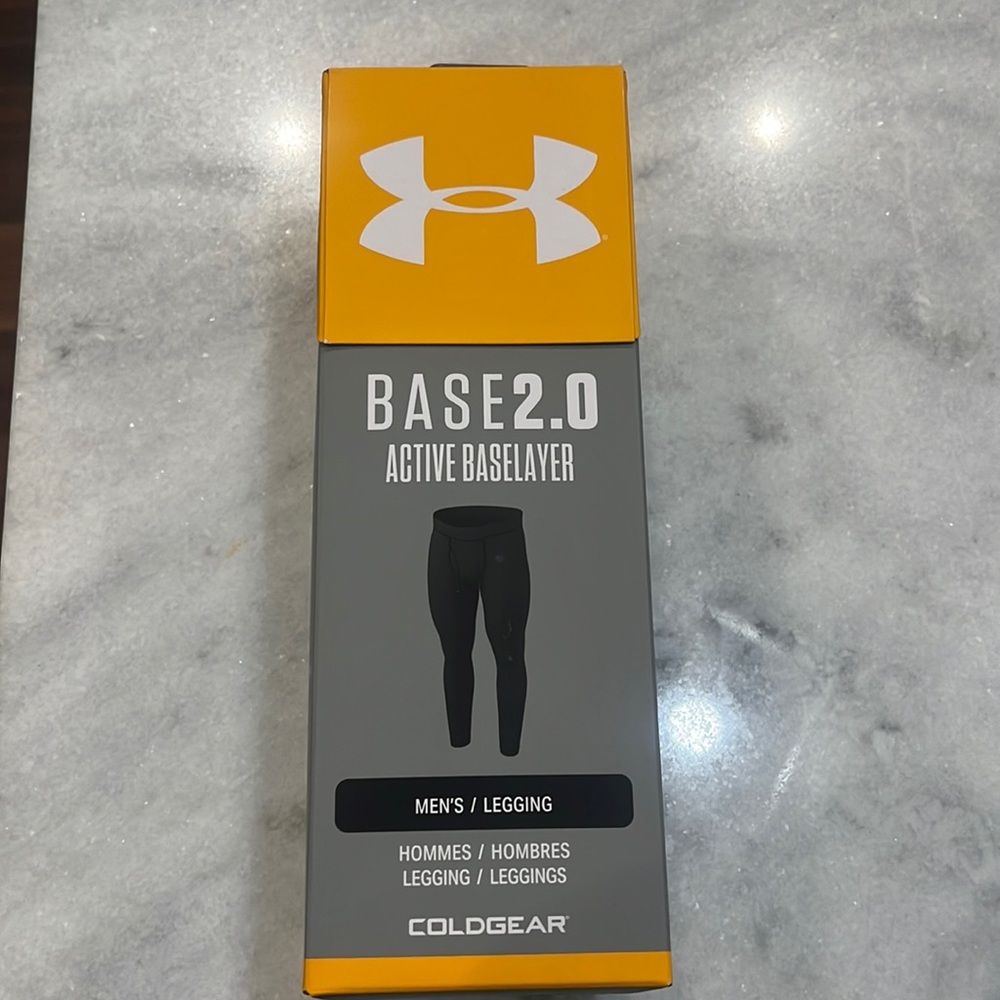 COPY - Underarmour cold gear mens active base layer leggings 2XL.